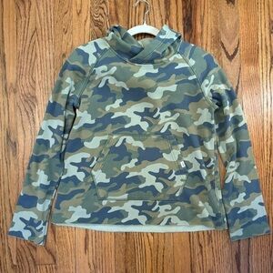 Women’s UGG Camo Fleece-lined Sweatshirt, Size: small